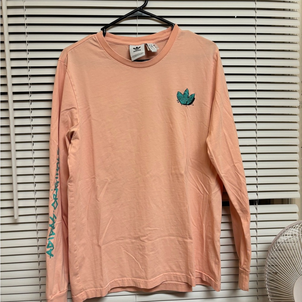 Adidas Coral Crew Neck Top